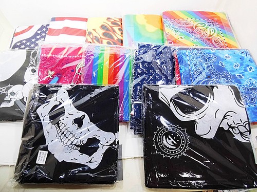 Bandanas cotton paisley head - paisley,