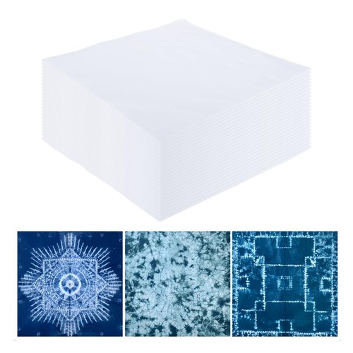 Pack white cotton bandanas - white,