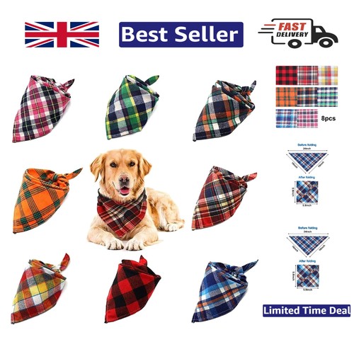 Soft cotton triangle dog - cotton,