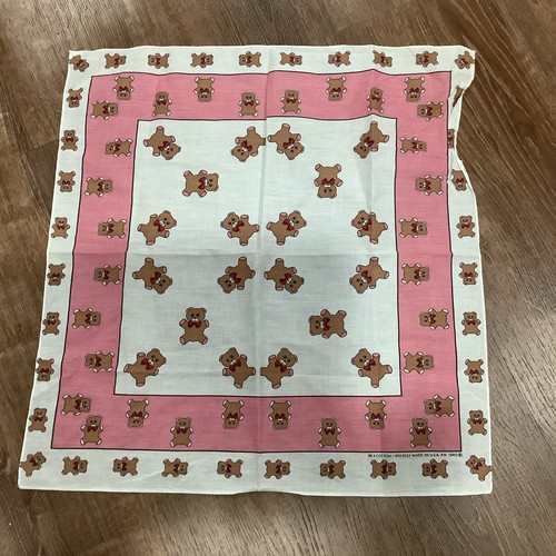 Vtg hankerchief made usa - hankerchief,