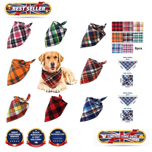 Stylish reversible plaid - stylish, dog
