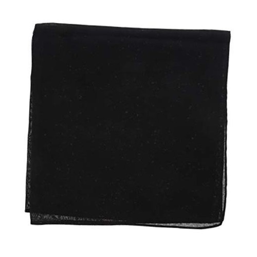 Solid color bandana black - color,