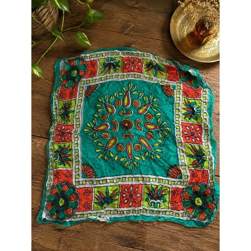 Vintage floral mandala square - mandala,