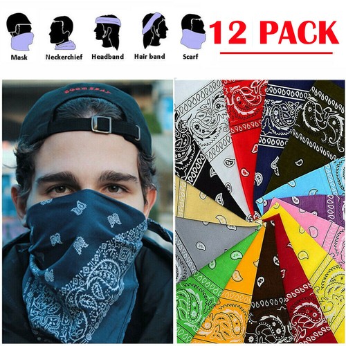 Lot pack paisley scarf - 12,