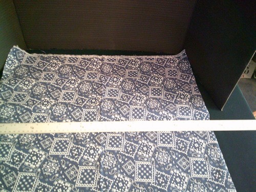 Washed ironed bandana - &,
