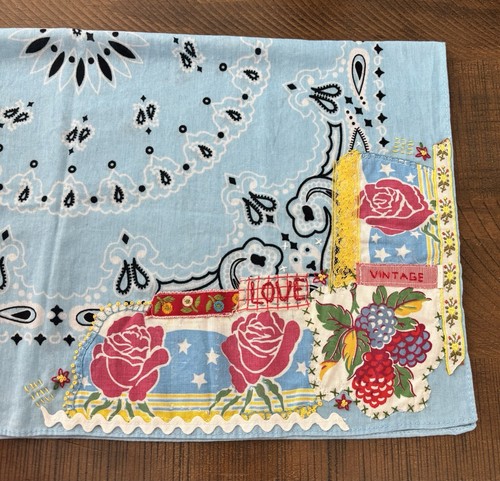Bandana hand stitched - bandana, hand-stitched